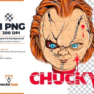 Chucky Png, Chucky Horror Movie Png, Halloween Png, PNG, High Resolution, Instant Download, Clip ...