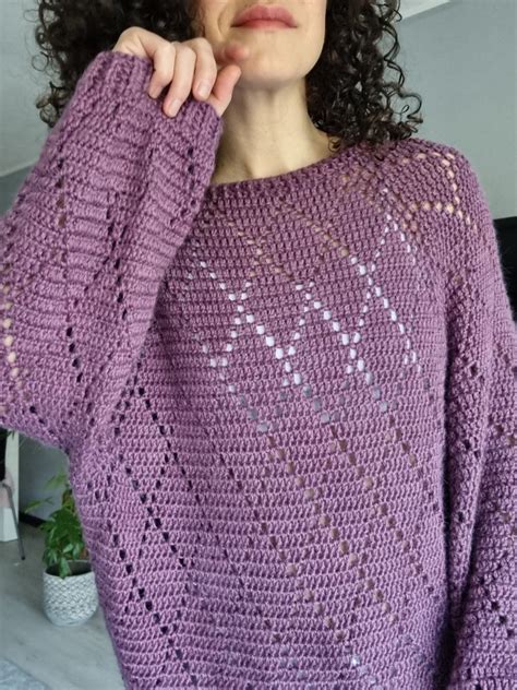 Crochet Pattern My Precious Sweater Bykaterina