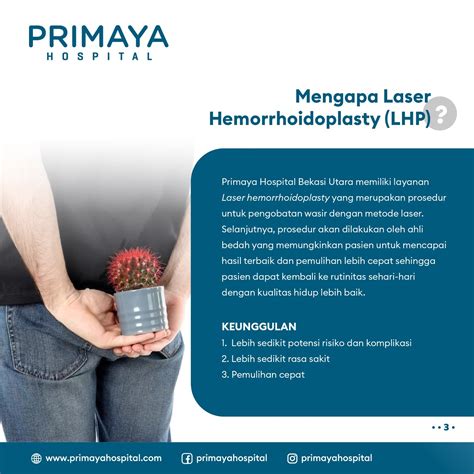 Laser Hemorrhoidoplasty Lhp Primaya Hospital Bekasi Utara Primaya