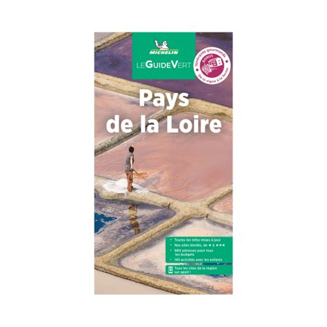 Pays De La Loire Michelin Green Guide Boutique De L Aventure Michelin