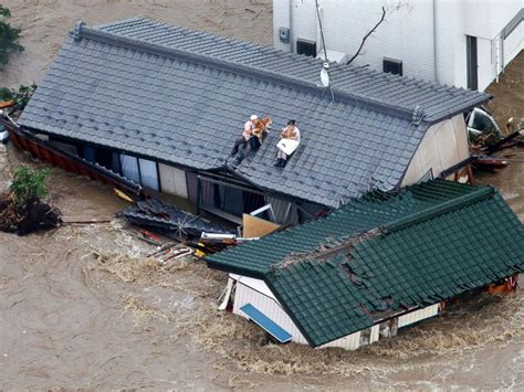 The Big Wobble Unprecedented Japanese Floods Death Toll Near 100 With