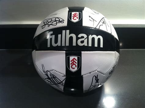 Silent Auction: Signed Fulham Football - Emmas Bubble Trust