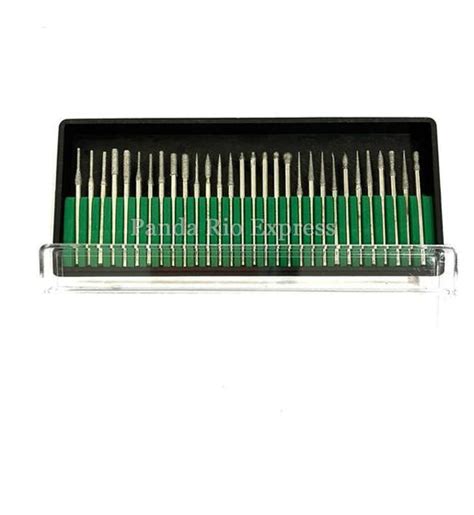 Kit 30 Brocas Diamantadas Lixadeira De Unha Manicure Importado Kit