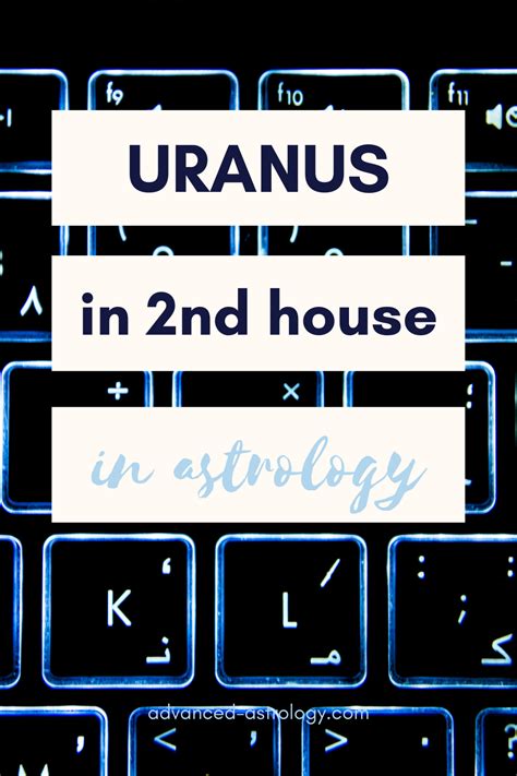 Astrology Planets In Houses Uranus In Second House In The Birth Chart