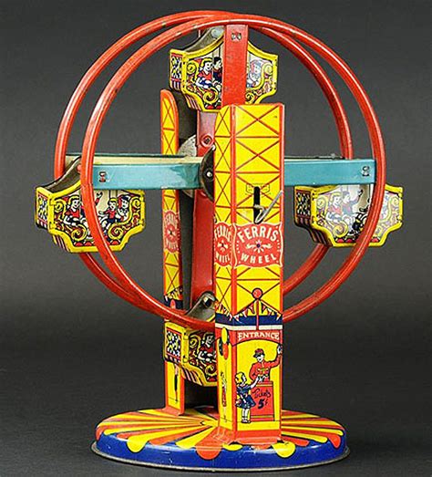 General Metal Toys Ferris Wheel Toy - Antique Toys Library