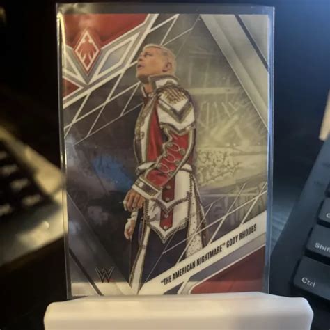 The American Nightmare Cody Rhodes Panini Chronicles Wwe