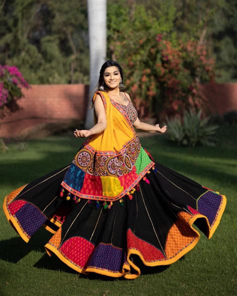 Beautiful Multicolor Navratri Lehenga Choli For Women Ready To Wear