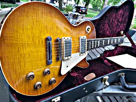 Gibson Les Paul R Yamano Murphy Aged Lemon Burst Guitar For