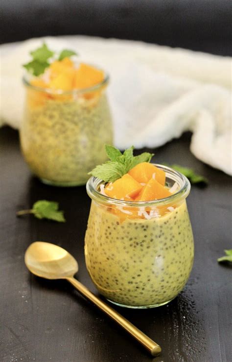 Mango Chia Pudding The Foodie Physician