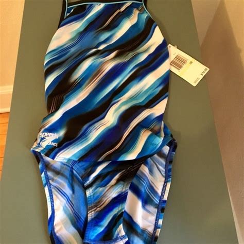 Speedo Swim Nwt Speedo Endurance Racing Flyback One Piece 3 4