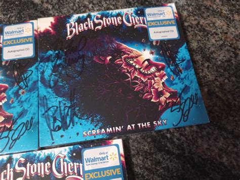 Autographed Black Stone Cherry Screamin At The Sky Signed Cd Ships