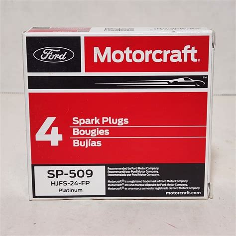 Motorcraft Sp Platinum Spark Plug Hjfs Fp Set Of Plugs Ebay