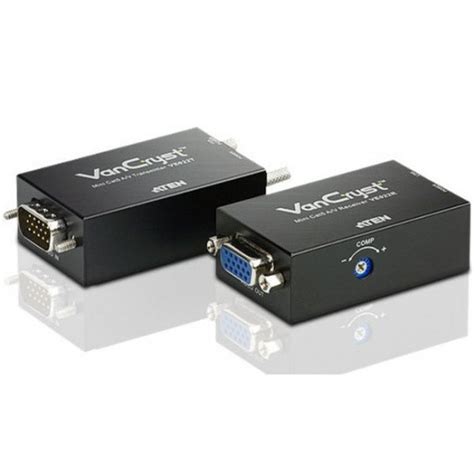 ATEN EXTENSOR A V VGA POR UTP CAT5E ACTIVO HASTA 150 MTS CONECTIVIDAD