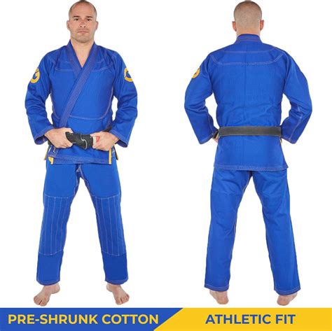 Gold Bjj Jiu Jitsu Gi Ultra Strong Gold Weave Premium Kimono Ibjjf