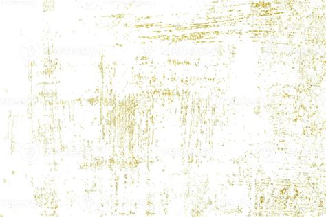 Grunge Textura Dorada Sobre Fondo Blanco Esbozar La Superficie Para