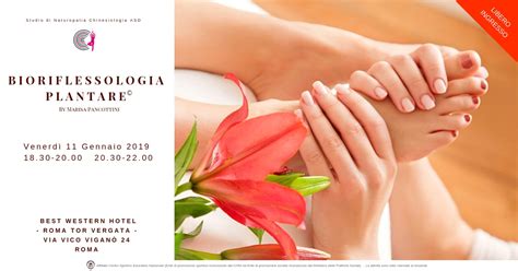 Bioriflessologia Plantare 11 Gen 2019 Roma Bioriflessologia