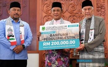 Bernama N Sembilan Targets Rm Mln Collection To Support Palestinian