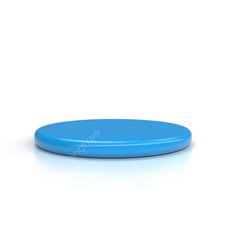 3d Blue Podium Podium Stage Stand Png Transparent Clipart Image And