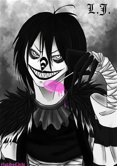 Pin De Sky The Em Lj Creepy Jack Risonho Creepypasta Risonho