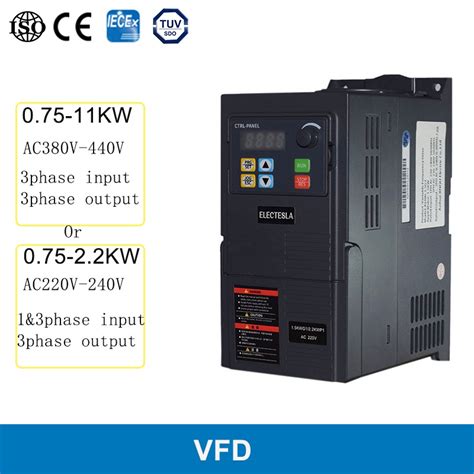 ไดรเวอร์ควบคุมความถี่ 380v Ac 2hp 3hp 4hp 0 75 11kw Es F300 เฟสเดียว สามเฟส 220v Vfd Shopee