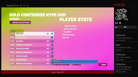 Solo Contender Hype Cup LIVE YouTube