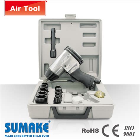 N M Cfm Sumake Air Impact Wrench Kit Pcs Model St K