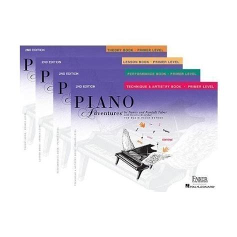 Faber Piano Adventures Primer Level Learning Library Pack Lesson