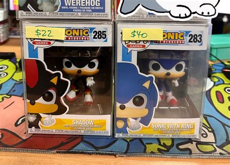 Sonic The Hedgehog Funko Pop Shadow Sonic With Ring Hobbies Toys