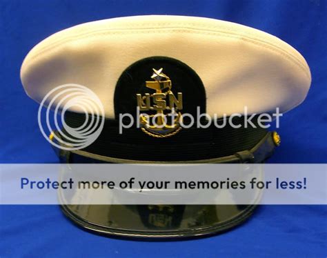 US Navy Decorated Senior Chief Petty Officer Dress White Choker Uniform