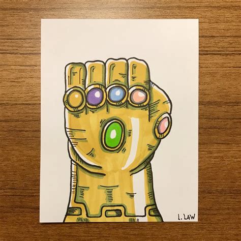 Update more than 155 thanos gauntlet drawing best - vietkidsiq.edu.vn