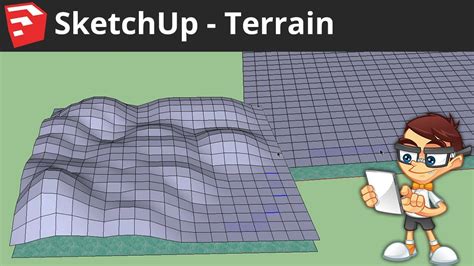 Sketchup Drawing Terrain And Landscapes Youtube