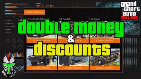 Gta Online Double Money Discounts Youtube