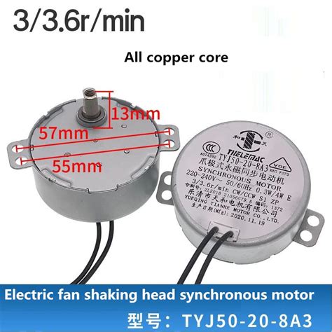 Ventilador El Ctrico Con Cabezal De Agitaci N Motor S Ncrono Motor De