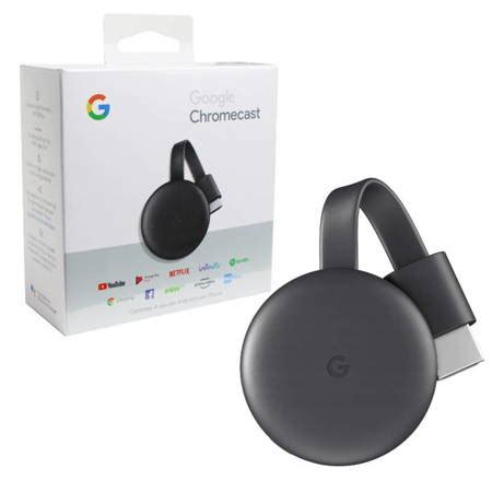 Google Adapter Chromecast 3 Czarny Telesalon Pl