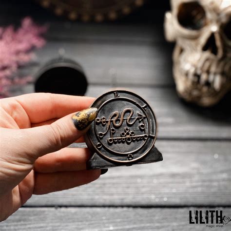 Abigor Eligos Eligor Sigil Beeswax Ritual Candle For Appealing To