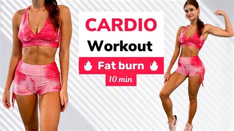 10 Min CARDIO Workout To Burn Fat Fun 3 Weeks Weight Loss Challenge