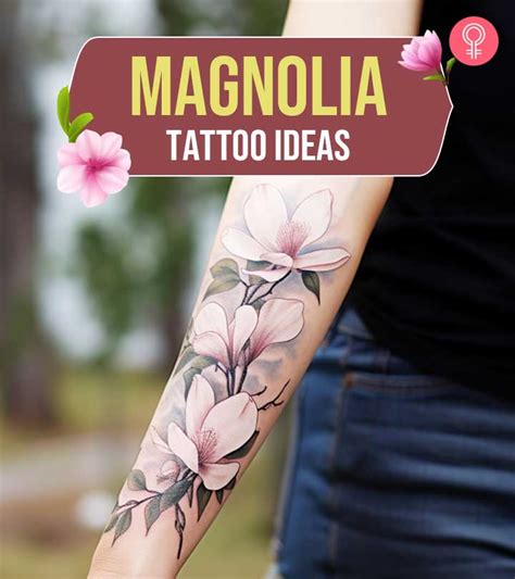 Magnolia Flower Tattoo | Best Flower Site