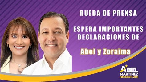 Espere importantes declaraciones de Abel Martínez y Zoraima Cuello 26