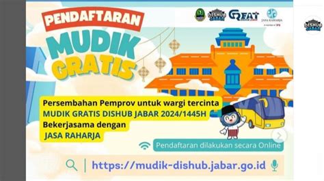 Mudik Gratis Dishub Jabar Dan Tangerang Simak Cara Daftar Dan