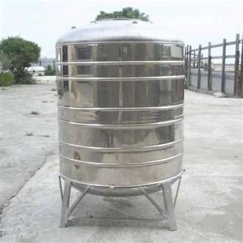 Water Stainless Steel Ss Tank Liters For Commercial Storage