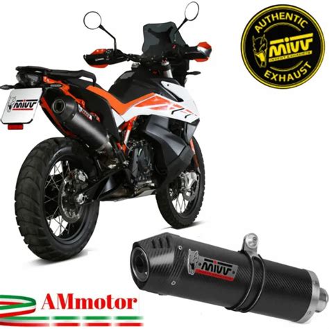 MIVV KTM 890 Adventure R 2020 Pot D Echappement Moto Exhaust Oval