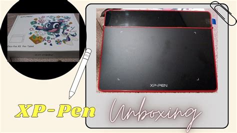 XP Pen Unboxing Deco Fun XS Pen Tablet YouTube