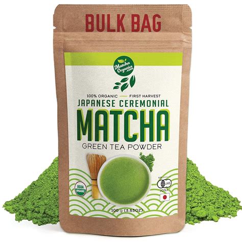 Matcha Organics Té verde matcha en polvo Yaxa Store