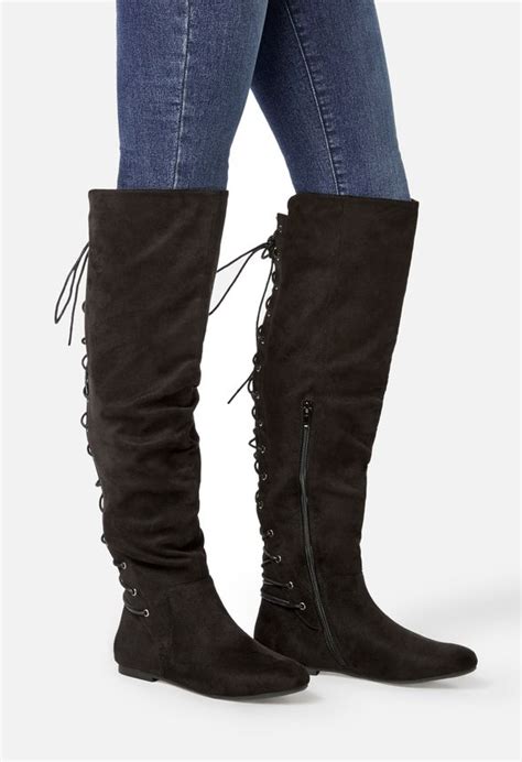 Marian Lace Up Back Over The Knee Boot In Marian Lace Up Back Over The