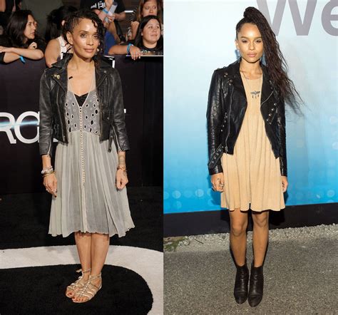 Zoe Kravitz And Mom Lisa Bonet Have Identical Style Star In A Calvin