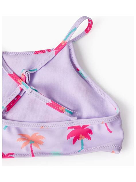 Bikini Lilas Pour Fille EXPLORING AUSTRALIA Mauve Kiabi 22 99