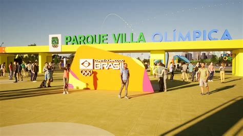 Parque Villa Olímpica no Brasil ganha projeto cenográfico