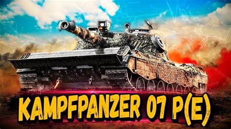 Танк Kampfpanzer 07 PE Карта Рудники Это реально ИМБА МУЖИКИ YouTube