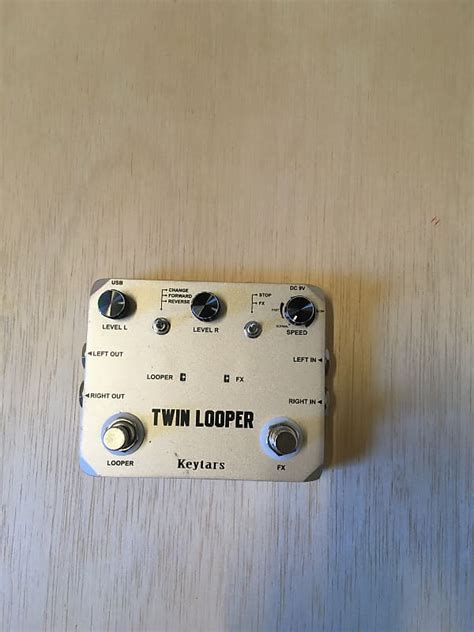 Twin Looper Electric Guitar Effect Pedal Loop Station Reverb