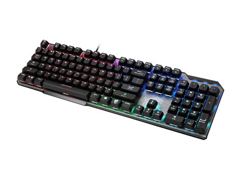 Msi Vigor Gk Elite Kailh Blue Gaming Keyboard Newegg